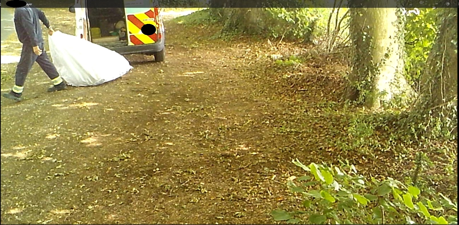 Fly-tip in Mare Lane, Winchester